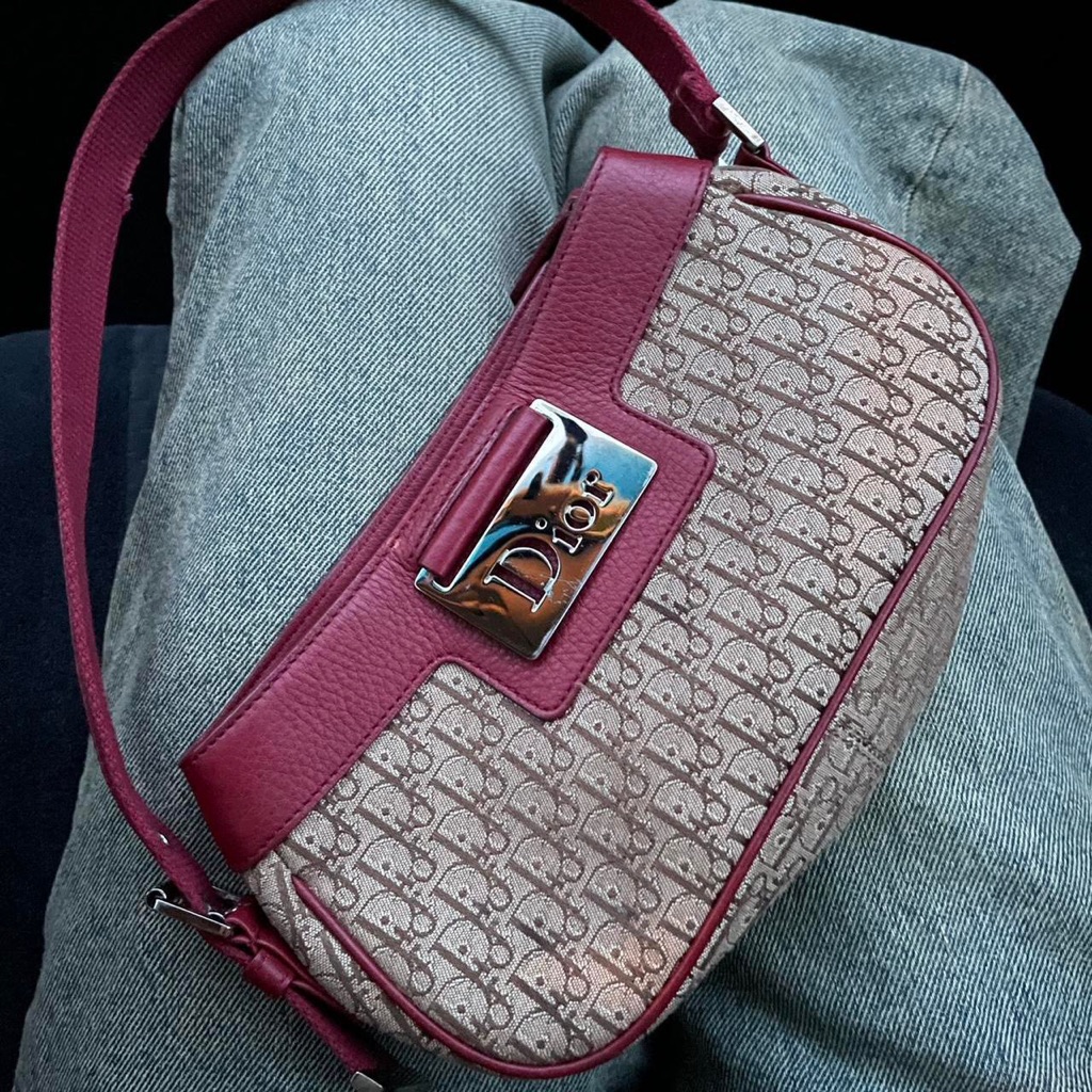 Vintage Christian Dior Pre-Owned Trotter Street Chic Shoulder Bag
